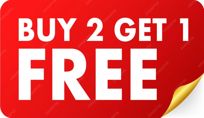 Buy 2 Get 1 Free Roll (selection of special roll & classic roll)