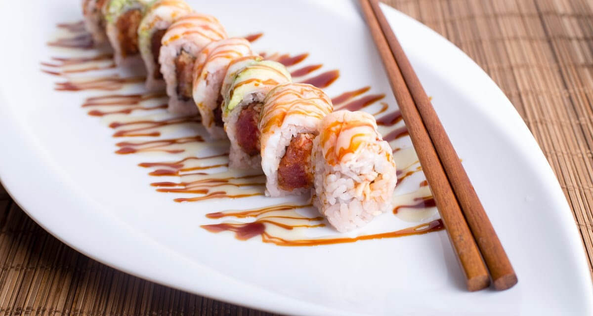Japanese sushi rolls and bento boxes near Lower Greenville Dallas TX.