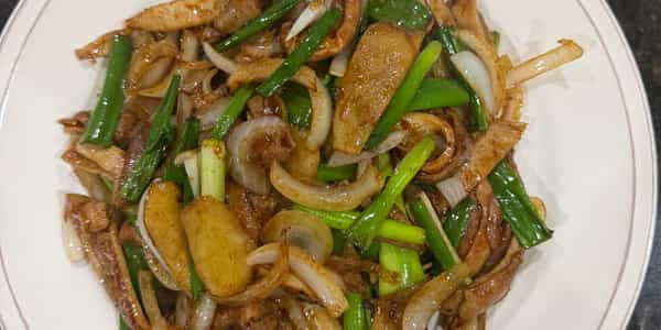 B11. Scallion Beef