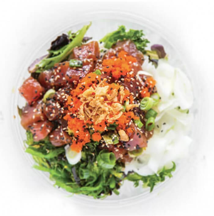 Aloha bowl poke west