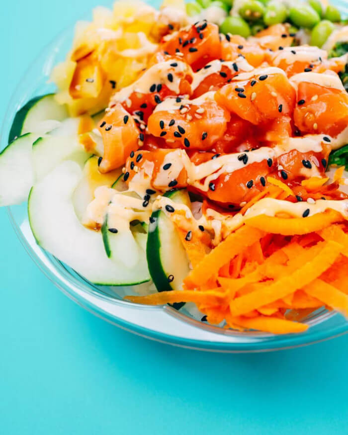 Salmon Lover Bowl Poke West