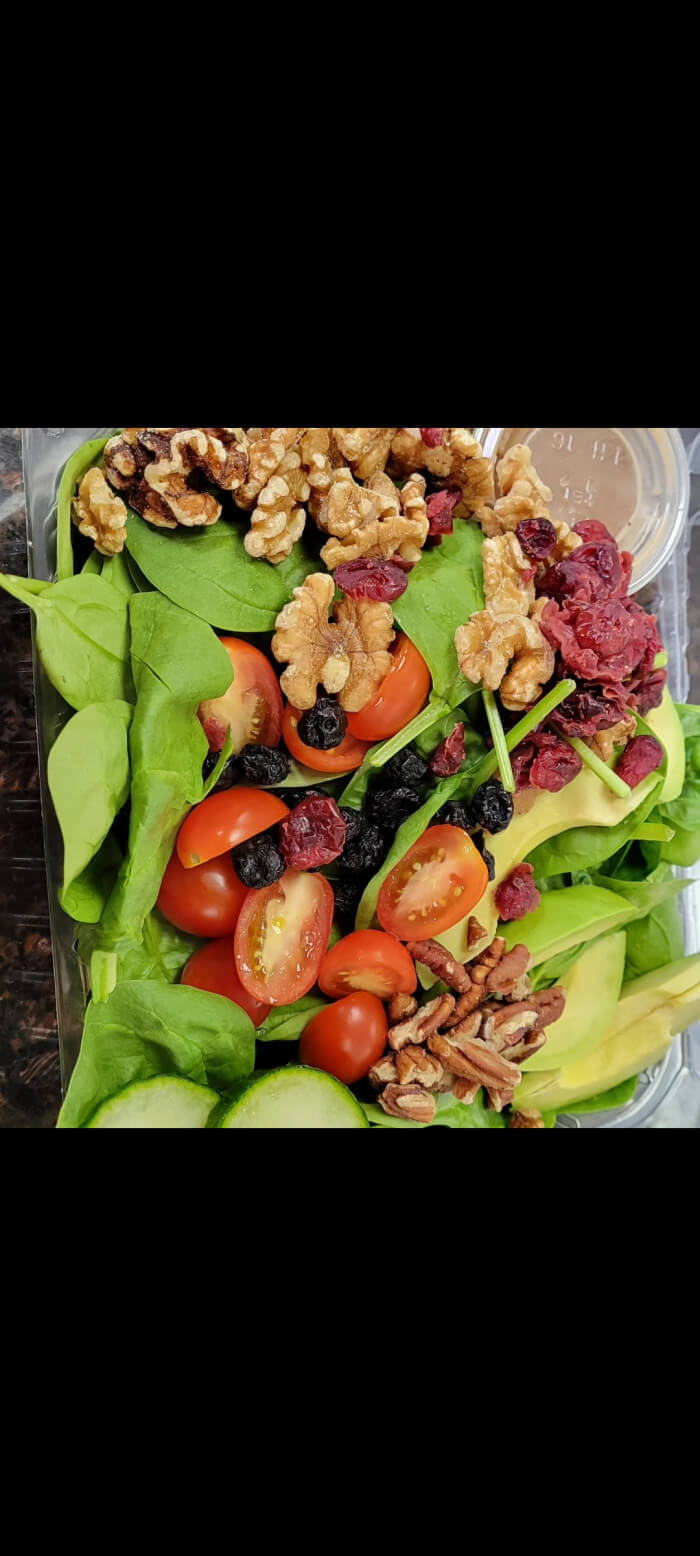 Spinach Salad with avocado near Daly City CA