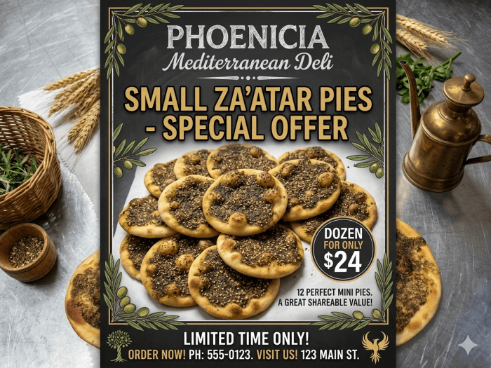 Zaatar Pie