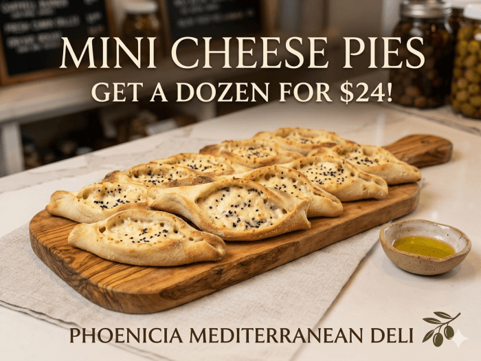 Mediterranean Cheese pies