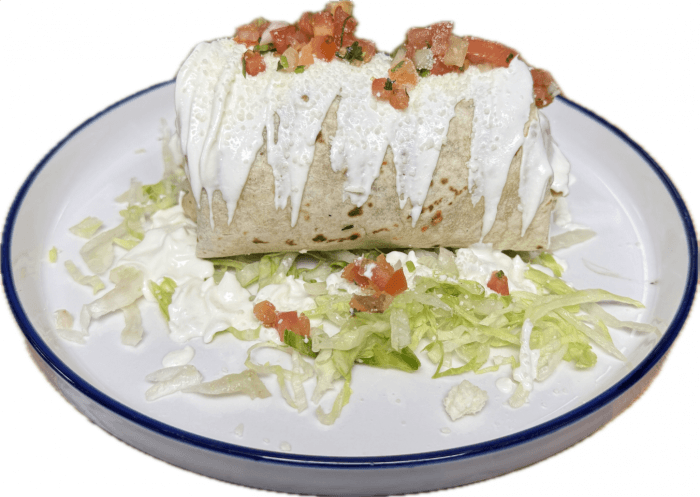 Traditional burrito near Winston Park NJ.