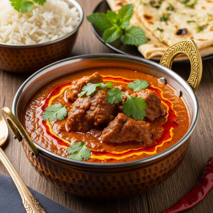 Rogan Josh served near Port Arthur TX at Taz Grill N Bar
