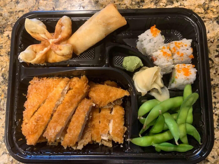 Pork or Chicken Katsu Bento Box