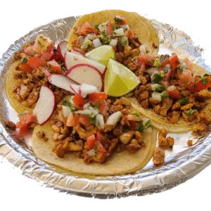 4 street tacos