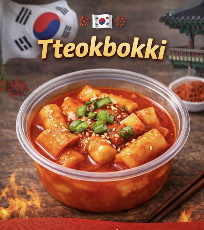 Spicy korean rice cake Mini