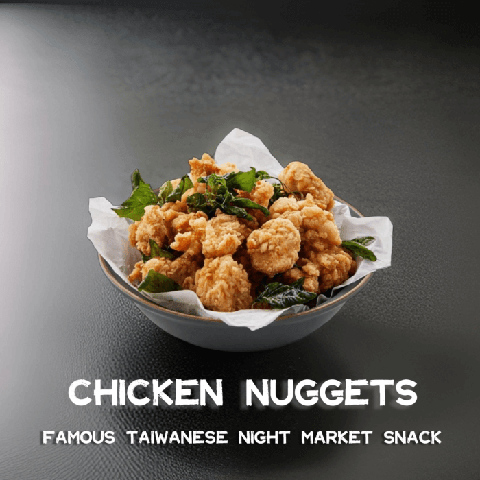 Taiwanese Chicken nuggets served near Beckford Dr Houston TX.