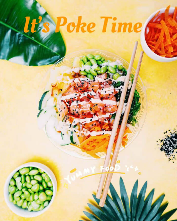 Elgin tuna poke bowl