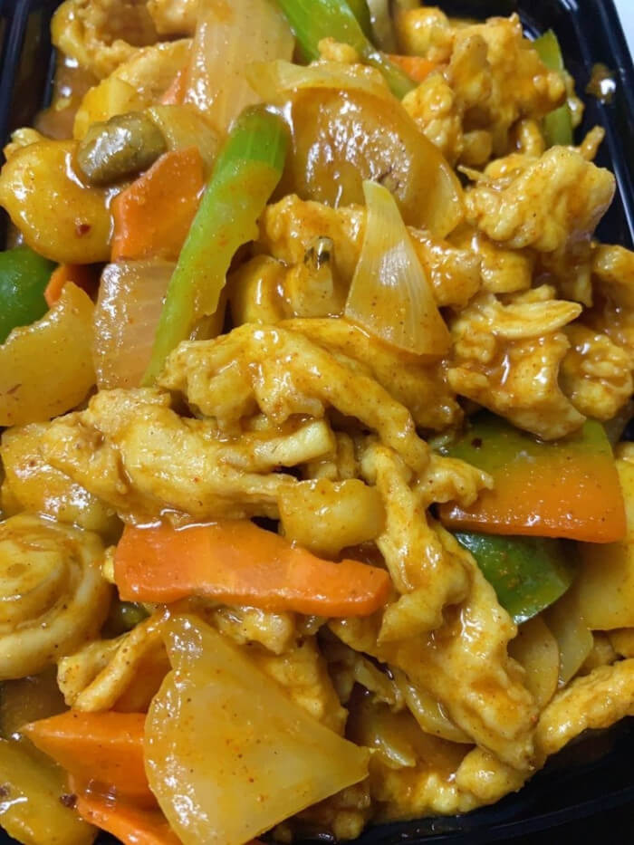 Curry Chicken Combo Special(晚)咖喱鸡