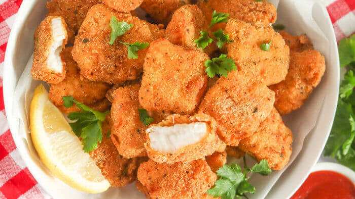 Southern-style catfish nuggets – Kelliwood special