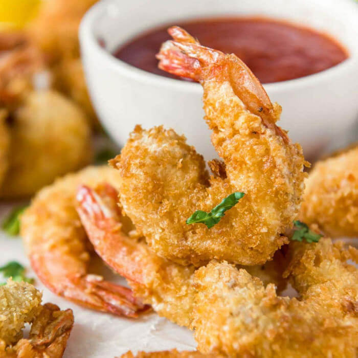 Shrimp combo meal with fries – Cinco Ranch